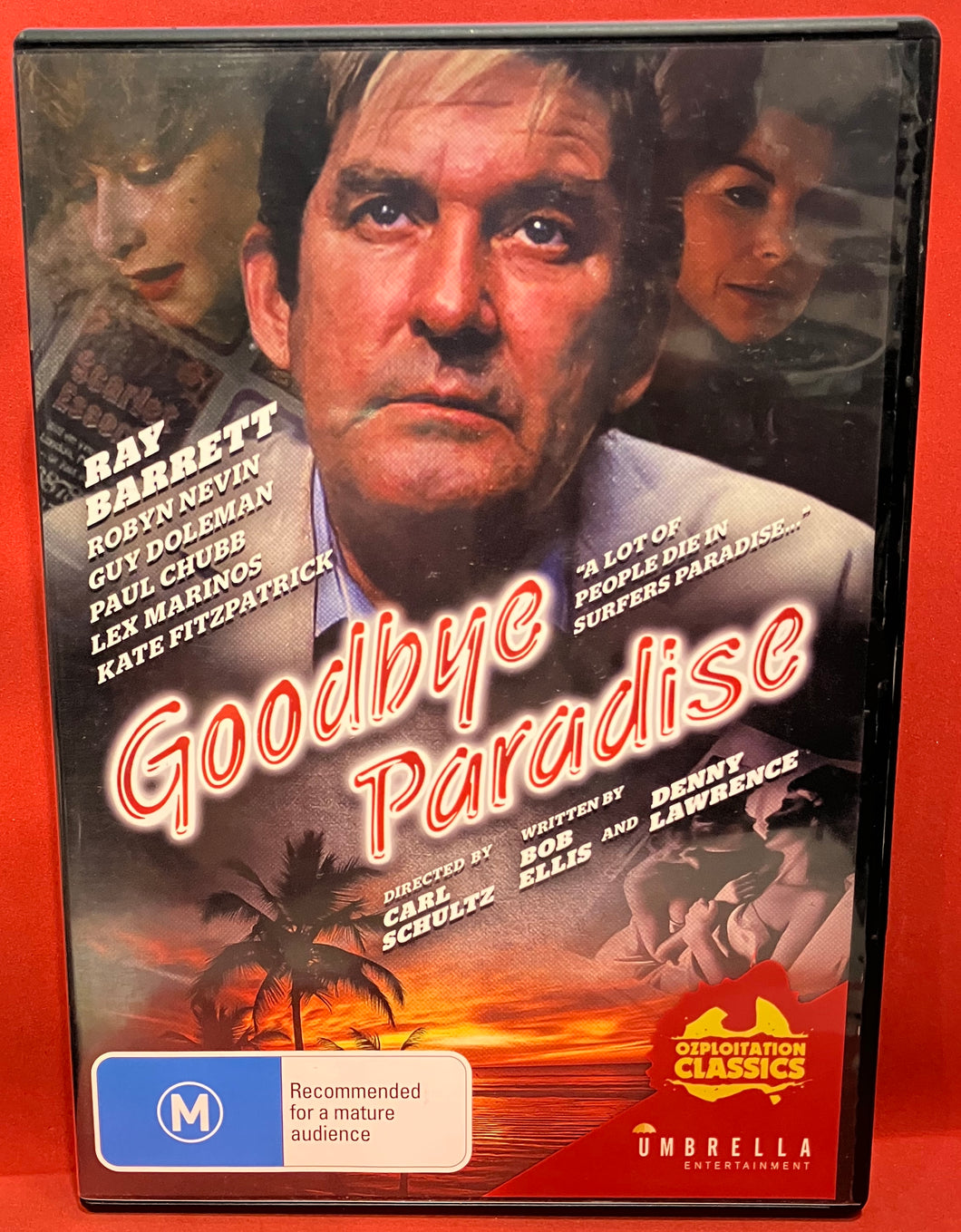GOODBYE PARADISE - DVD - OZ AUSSIE 80'S OZPLOITATION - RAY BARRETT OZ-NOIR