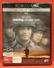 Load image into Gallery viewer, SAVING PRIVATE RYAN - 4K ULTRA HD &amp; BLU-RAY (SEALED)
