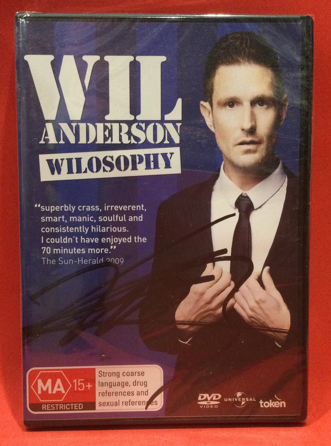 WILL ANDERSON -  WILOSOPHY  DVD SIGNED (SEALED)