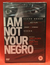 Load image into Gallery viewer, I AM NOT YOUR NEGRO - DVD (SEALED)
