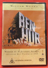 Load image into Gallery viewer, BEN-HUR DVD 
