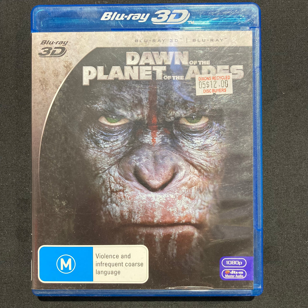 Dawn Of The Planet Of The Apes USED 3D BLU-RAY