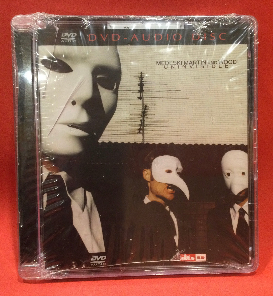 MEDESKI MARTIN AND WOOD - UNINVISIBLE - DVD-AUDIO DISC (SEALED)