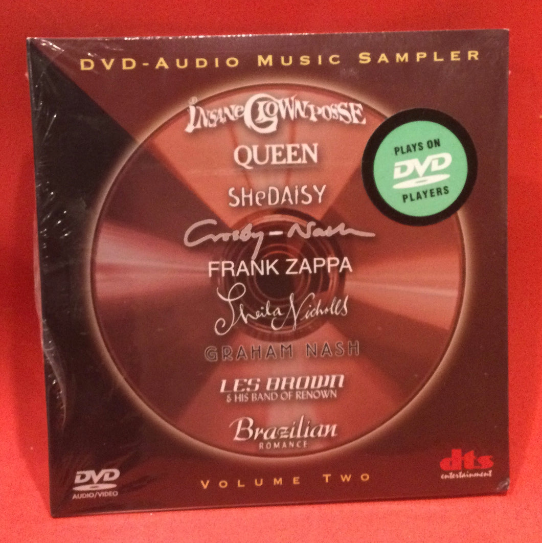 MUSIC SAMPLER VOLUME TWO - DVD-AUDIO DISC (SEALED)