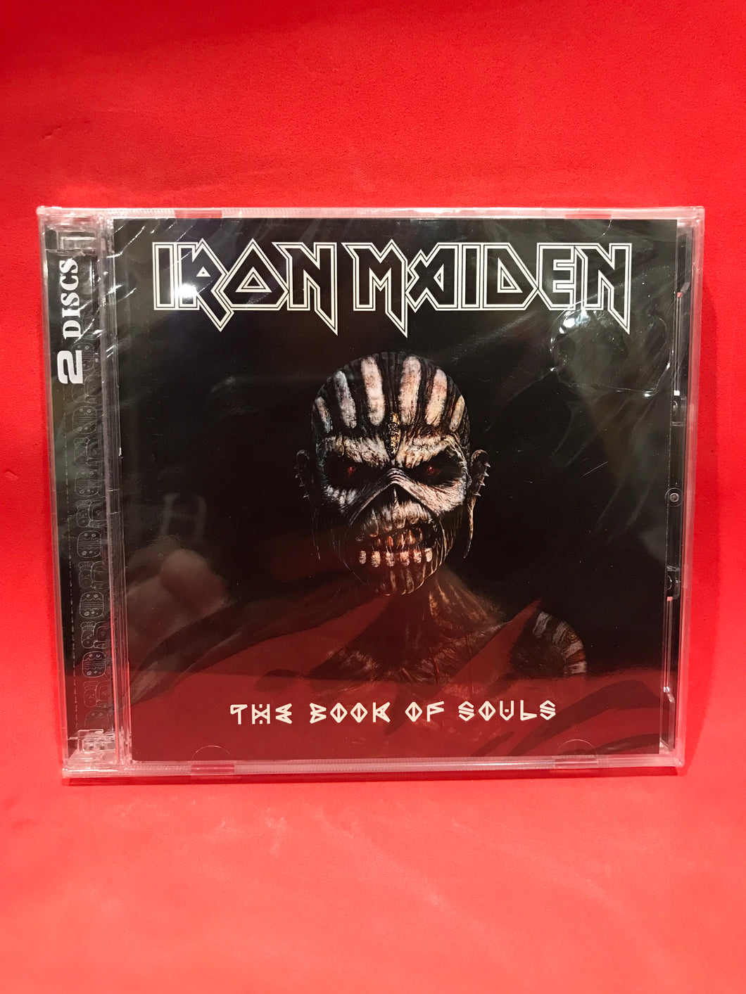 IRON MAIDEN - THE BOOK OF SOULS - 2 CD DISCS (SEALED)