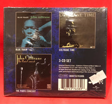 Load image into Gallery viewer, COLTRANE, JOHN - 3 ESSENTIAL ALBUMS - 3 CD DISCS (SEALED)

