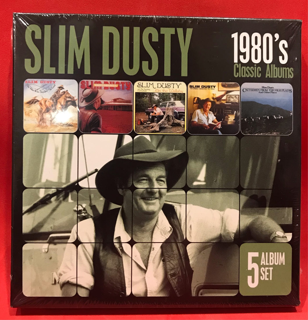 SLIM DUSTY - 5 ALBUM SET - 5 CD DISCS (SEALED)