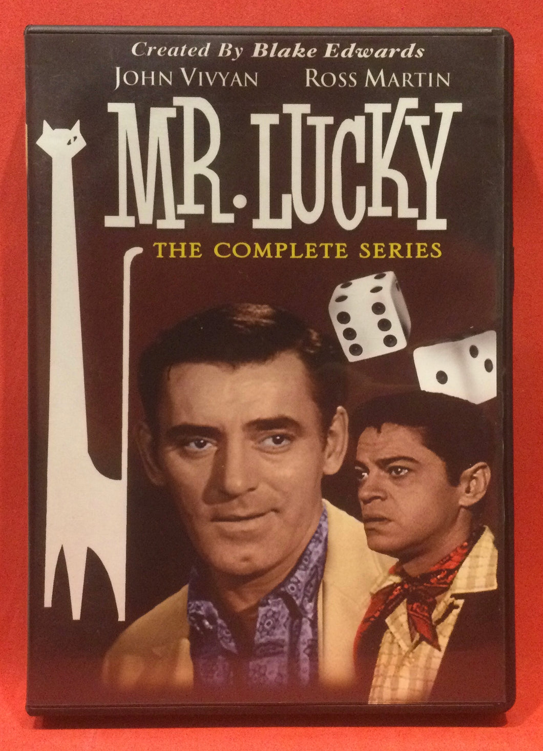 MR. LUCKY - THE COMPLETE SERIES - 4 DVD DISCS - (USED)