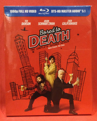 BORED TO DEATH SEASON 2 BLU-RAY TED DANSON