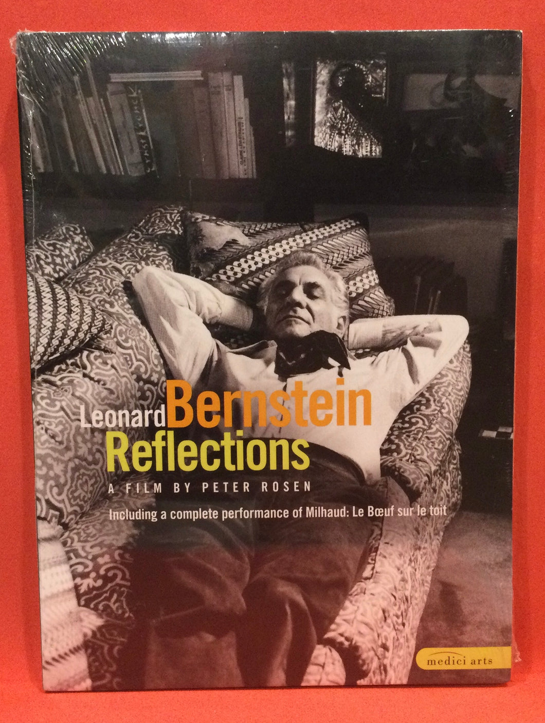 LEONARD BERNSTEIN REFLECTIONS - A FILM BY PETER ROSEN - DVD 1978 (SEALED)