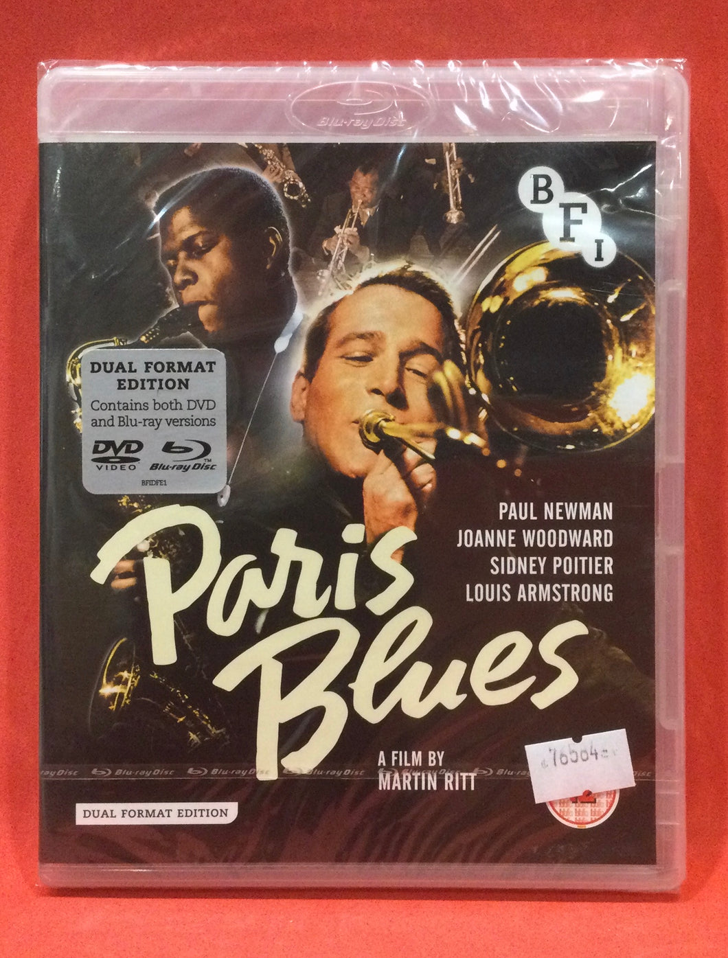 PARIS BLUES - BLURAY & DVD (SEALED)