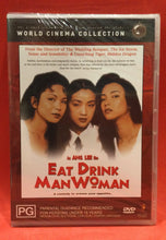 Load image into Gallery viewer, EAT DRINK MAN WOMAN DVD - ANG LEE (SEALED)
