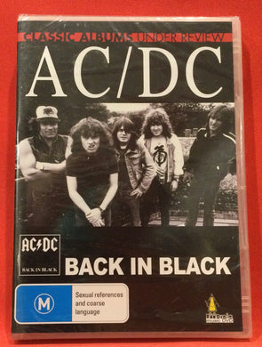 AC/DC BACK IN BLACK DOCUMENTARY DVD