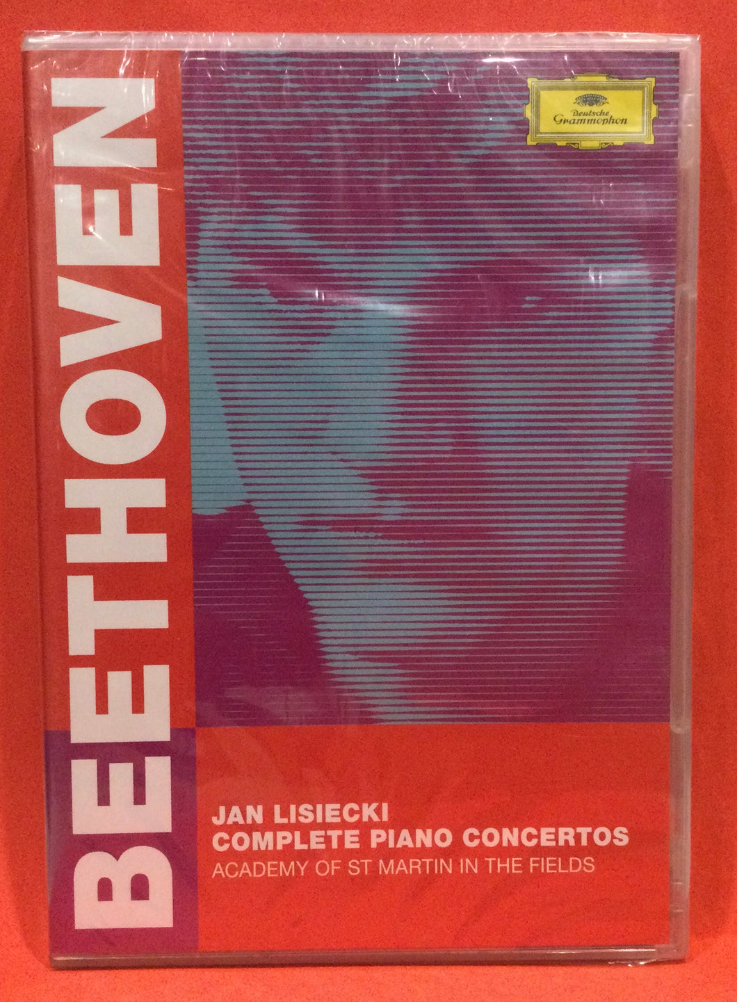 BEETHOVEN COMPLETE PIANO CONCERTOS - JAN LISIECKI - DVD 2020 (SEALED)