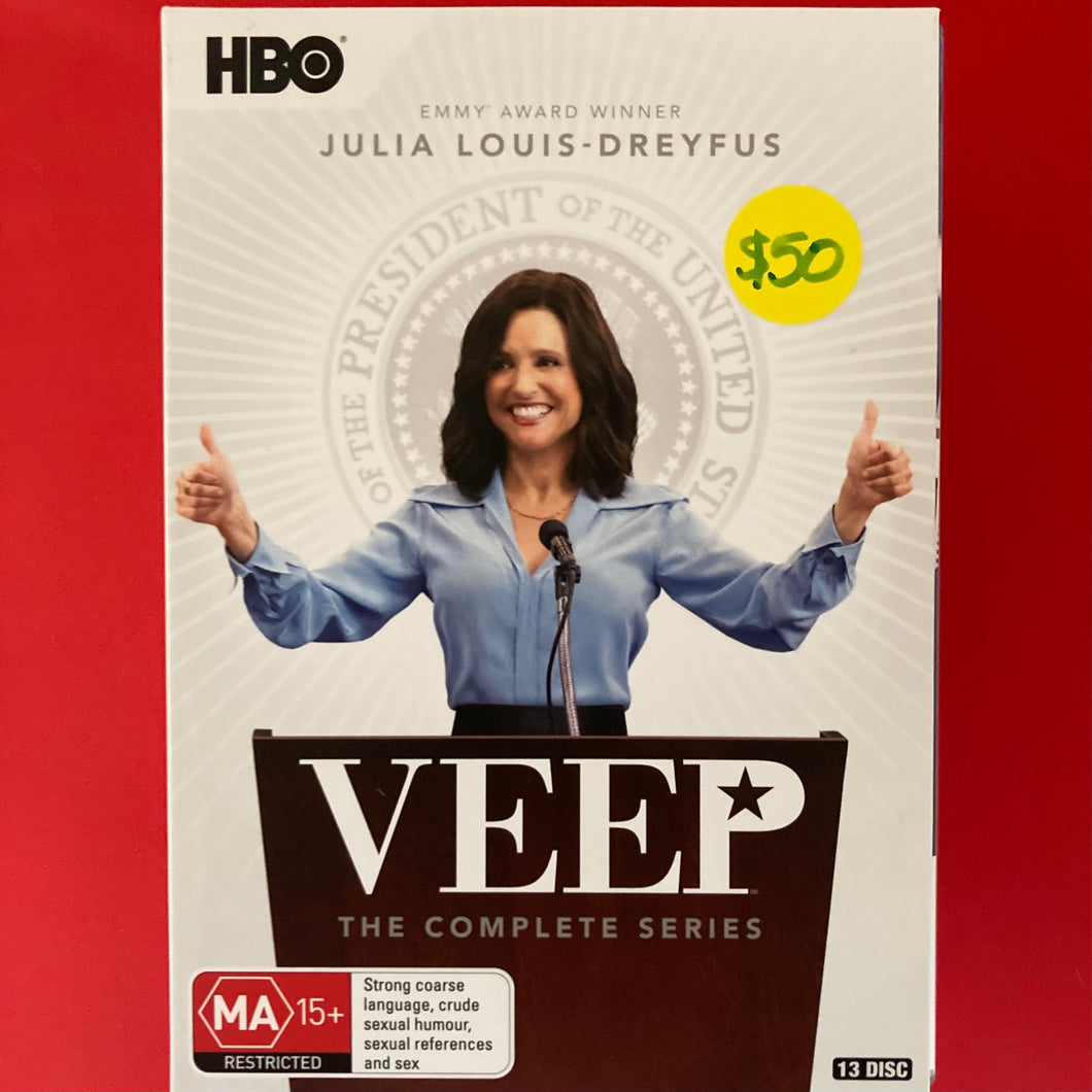 Veep - The Complete Series (Region 4 PAL) USED 13DVD
