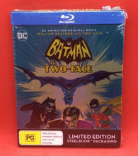 Load image into Gallery viewer, BATMAN VS TWO FACE BLU-RAY STEELBOOK PACKAGING
