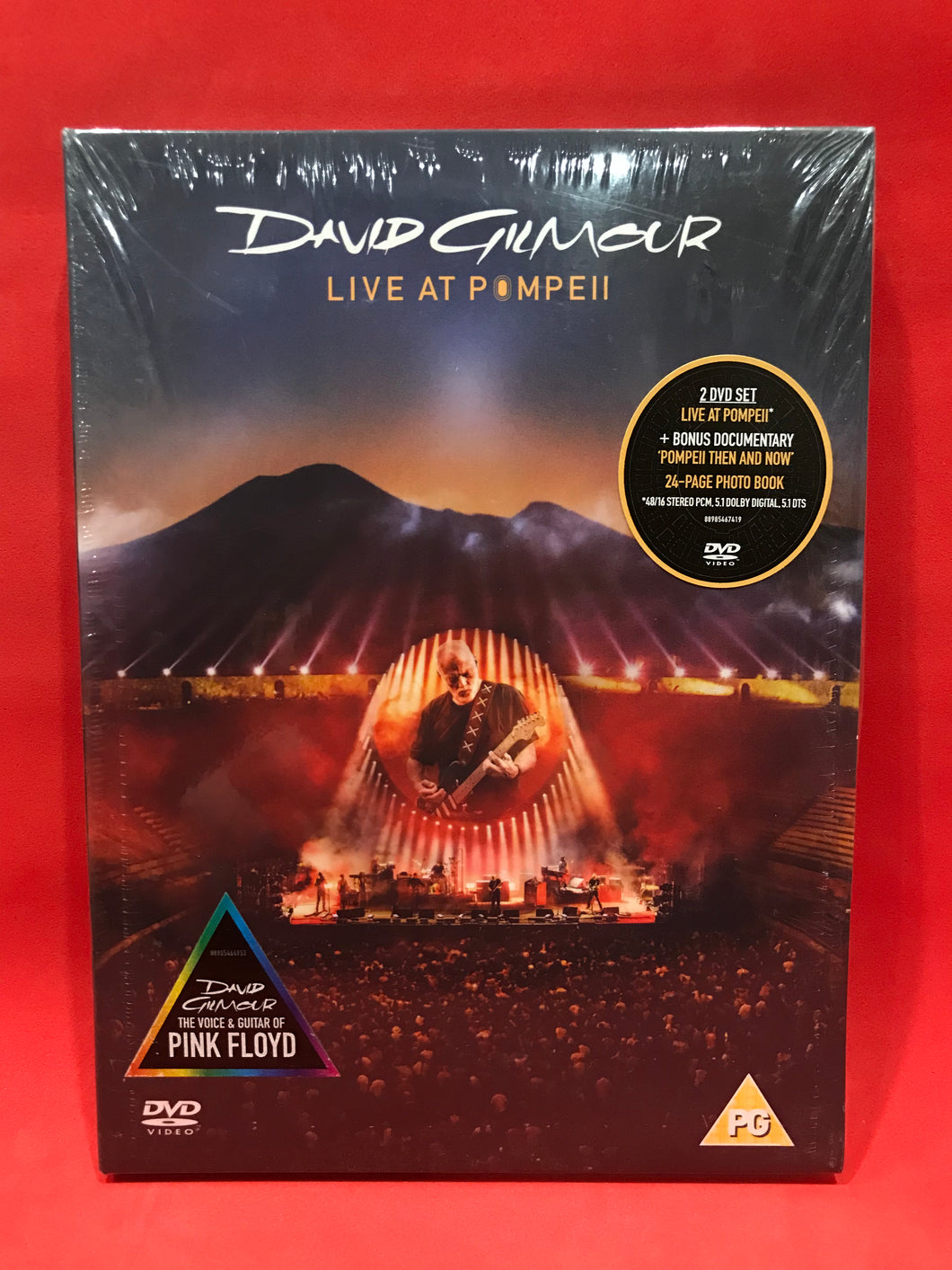 GILMOURE, DAVID - LIVE AT POMPEII - 2 DVD DISCS (SEALED)