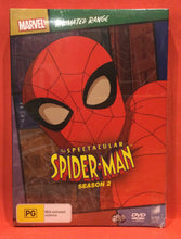 Load image into Gallery viewer, THE SPECTACULAR SPIDERMAN - SEASON TWO - DVD 2009 (SEALED)

