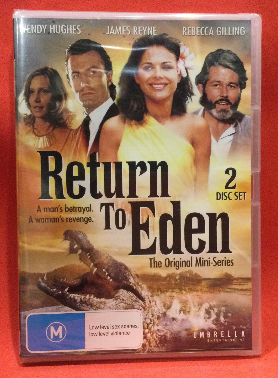 RETURN TO EDEN - ORIGINAL MINI-SERIES - 2 DVD DISCS (SEALED)