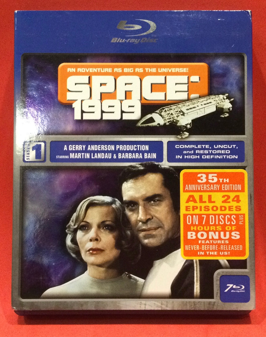 SPACE: 1999 - SERIES 1 - 7 DISCS - BLU-RAY (SECOND-HAND))