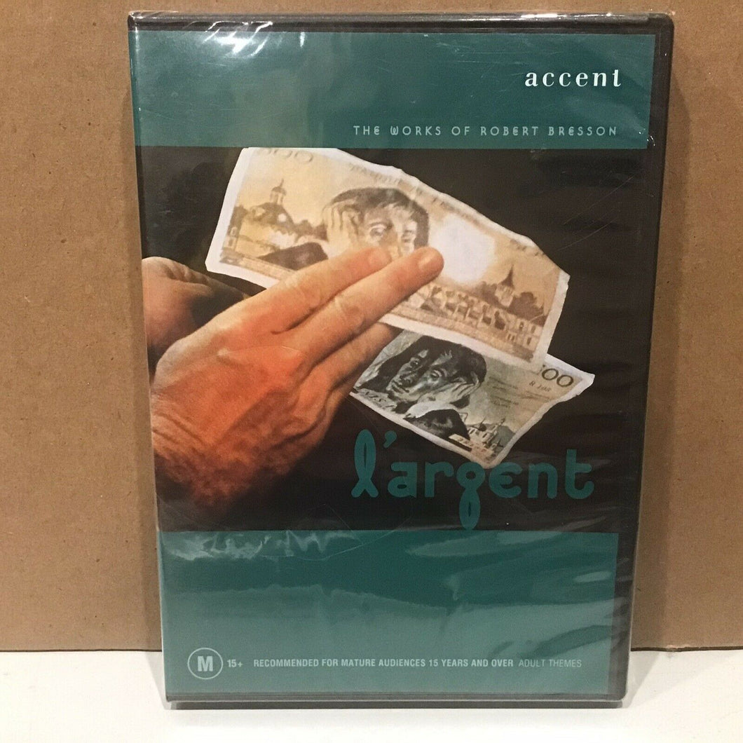 L'ARGENT - DVD - ROBERT BRESSON - 1983 FRENCH ARTHOUSE (SEALED)