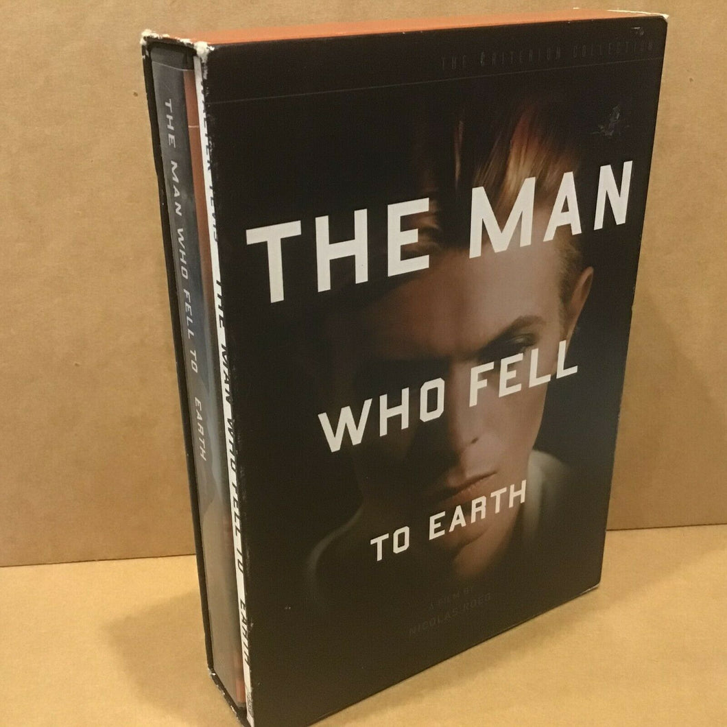 THE MAN WHO FELL TO EARTH - DVD - CRITERION COLLECTION - NICOLAS ROEG ZONE 1 (USED)