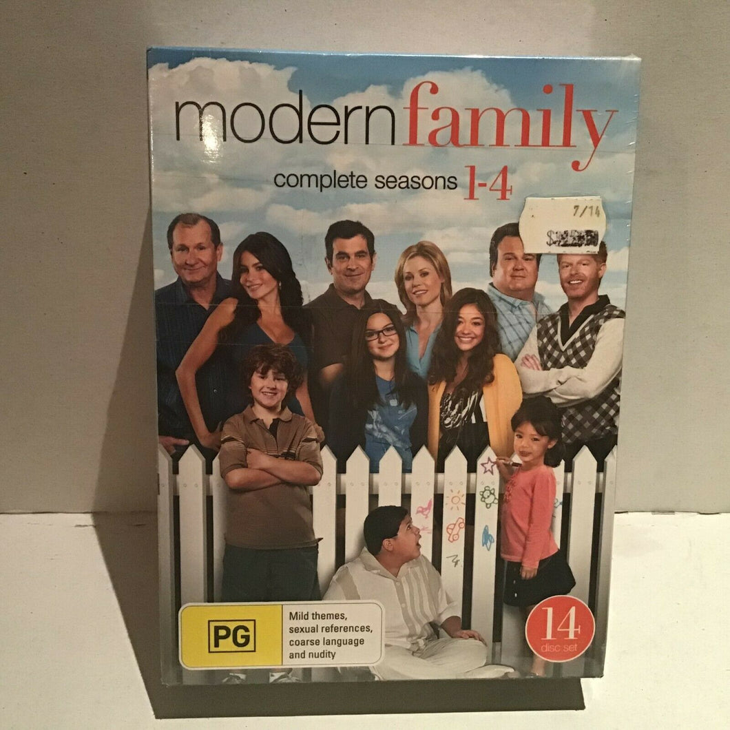 MODERN FAMILY - SEASON 1 - 4 DVD (SEALED)