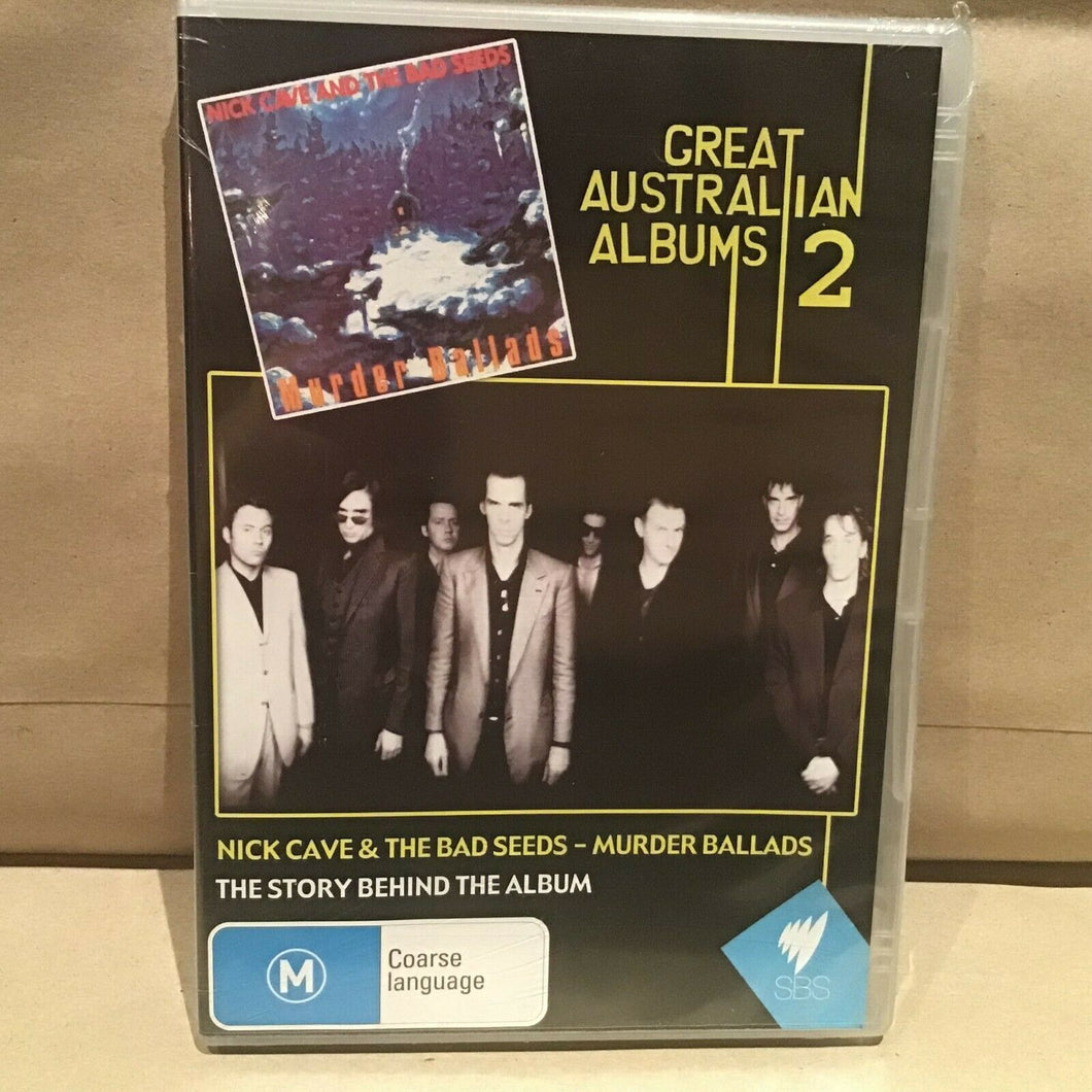 Great Australian Albums - Nick Cave Murder Ballads DVD (SEALED)