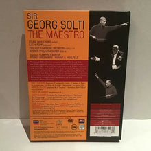 Load image into Gallery viewer, SIR GEORG SOLTI - THE MAESTRO 4 DVD SET - DECCA - KYUNG WHA CHUNG, LUCIA POPP
