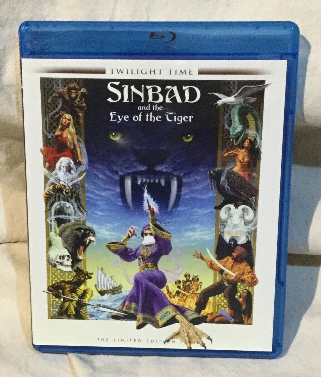 SINBAD AND THE EYE OF THE TIGER - TWILIGHT TIME LIMITED EDITION - BLU RAY