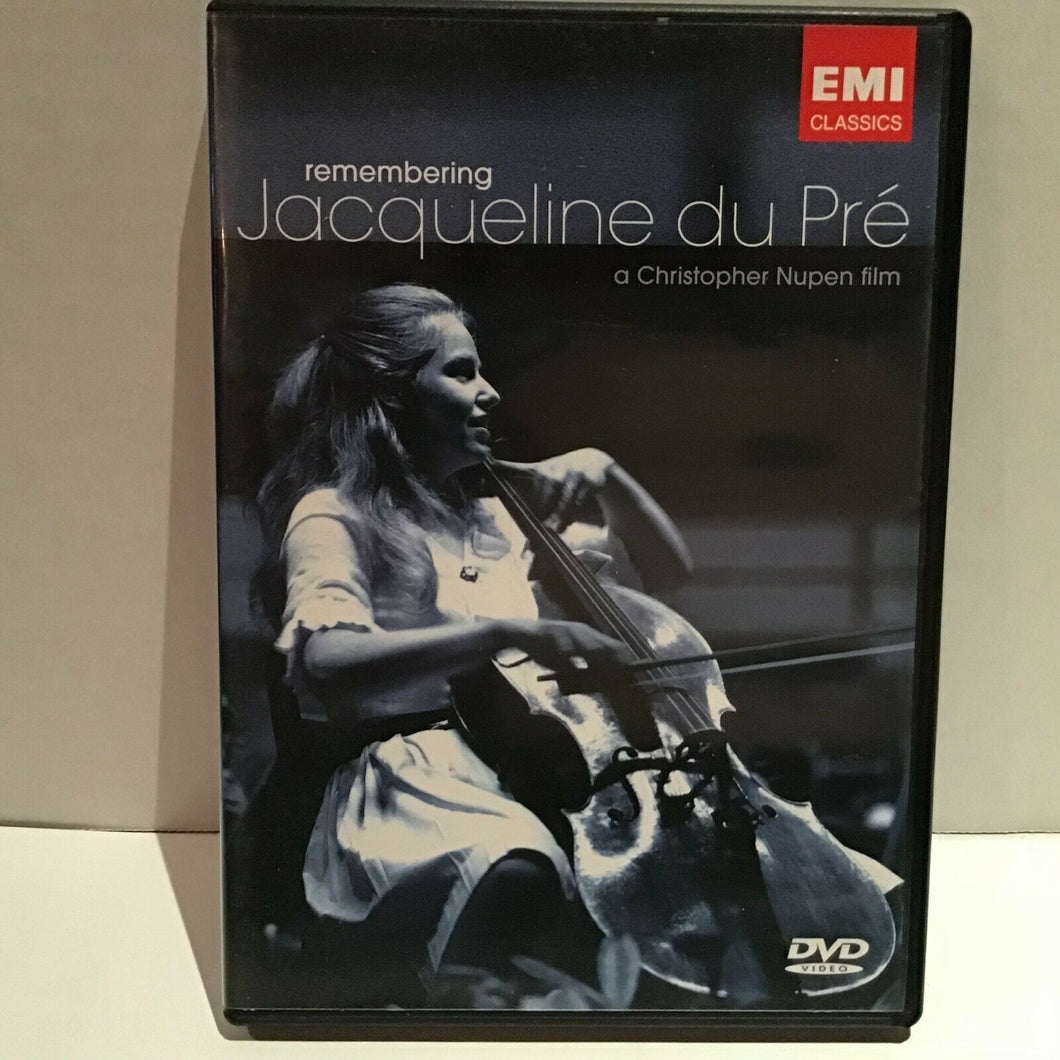 REMEMBERING JAQUELINE DU PRE - DVD - EMI CLASSICS 1995 CELLO DOCUMENTARY