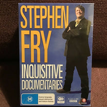 Load image into Gallery viewer, STEPHEN FRY - INQUISITIVE DOCUMENTARIES 6X DVD BOX SET - AMERICA, GUTENBERG SEALED
